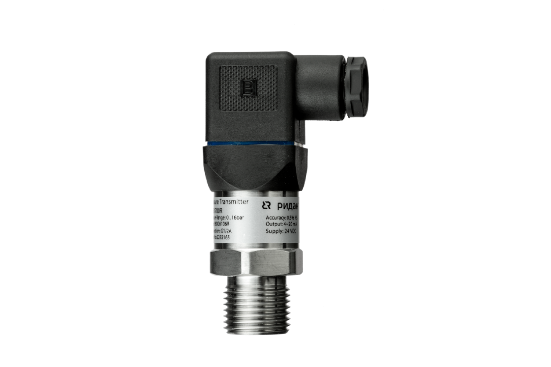 Ридан 060G6104R — Преобразователь давления MBS 1700R, диапазон измерения 0-6 бар, выходной сигнал 4-20 мА, присоединение G 1/2