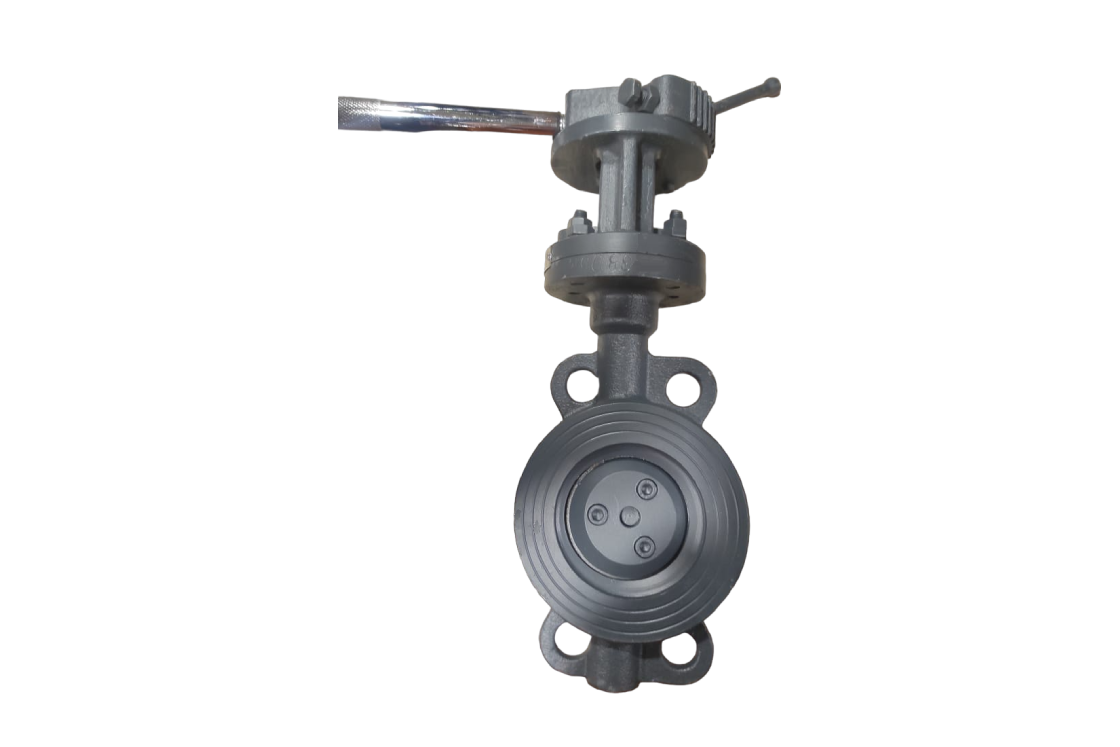 Ридан 082X4750R — Затвор дисковый ЗДМ 2WH PN25, DN50, межфланцевый с рукояткой; корпус, диск — сталь