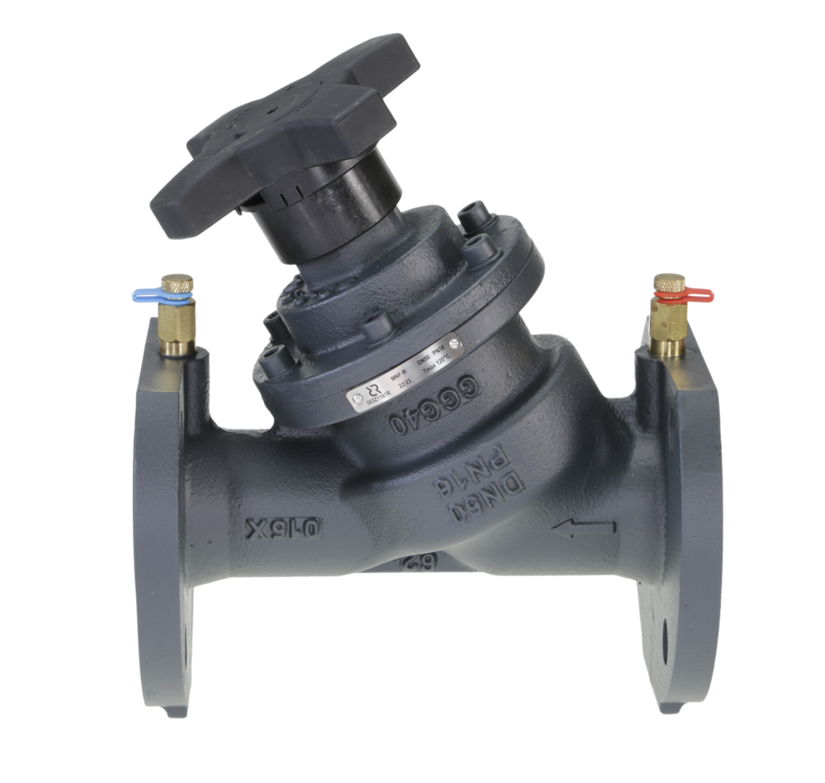 Ридан MNF-R 003Z1193R DN20 — Ручной балансировочный клапан, фланцевый, PN25, Tmax 150 °C