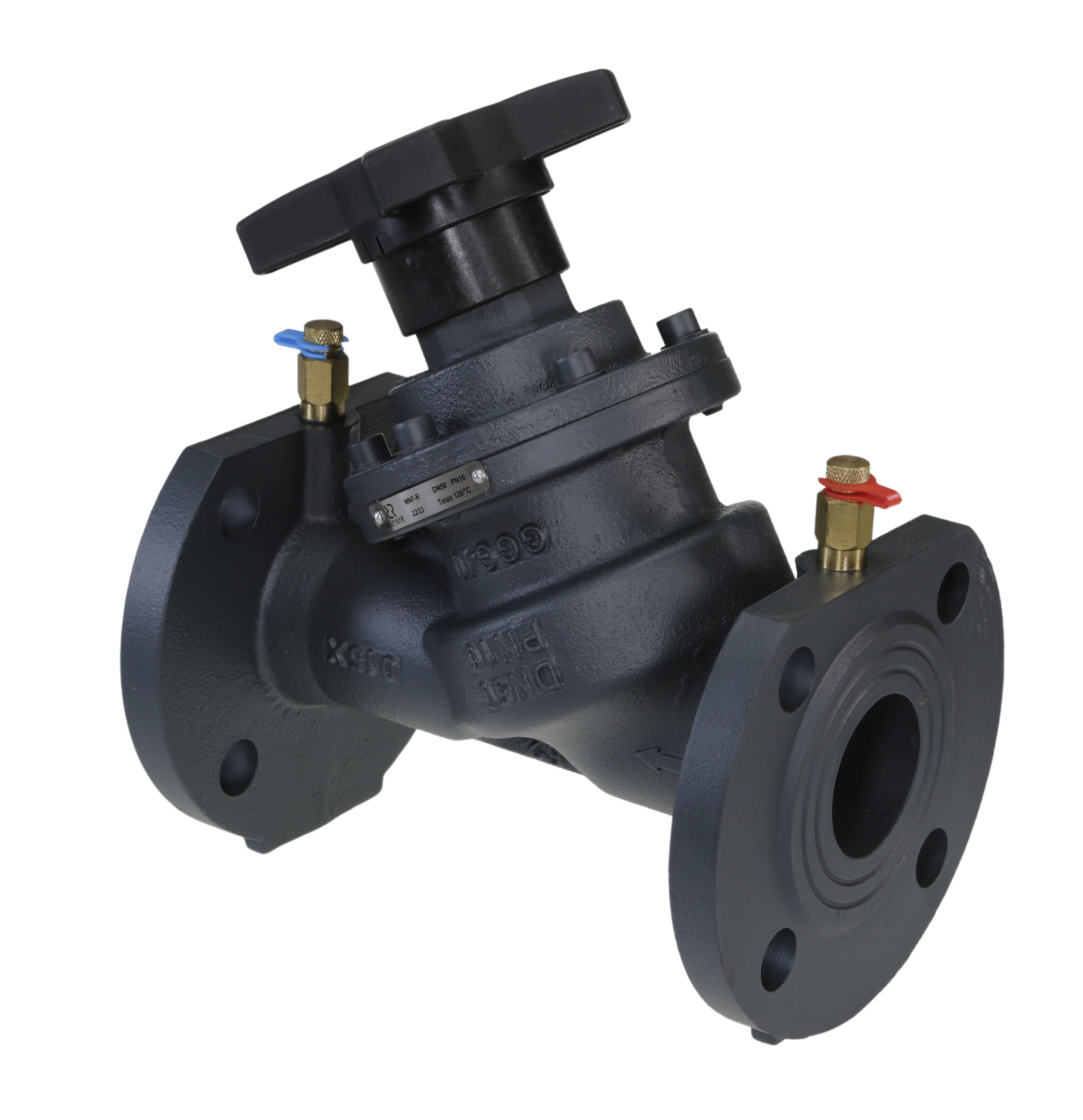 Ридан MNF-R 003Z1196R DN40 — Ручной балансировочный клапан, фланцевый, PN25, Tmax 150 °C