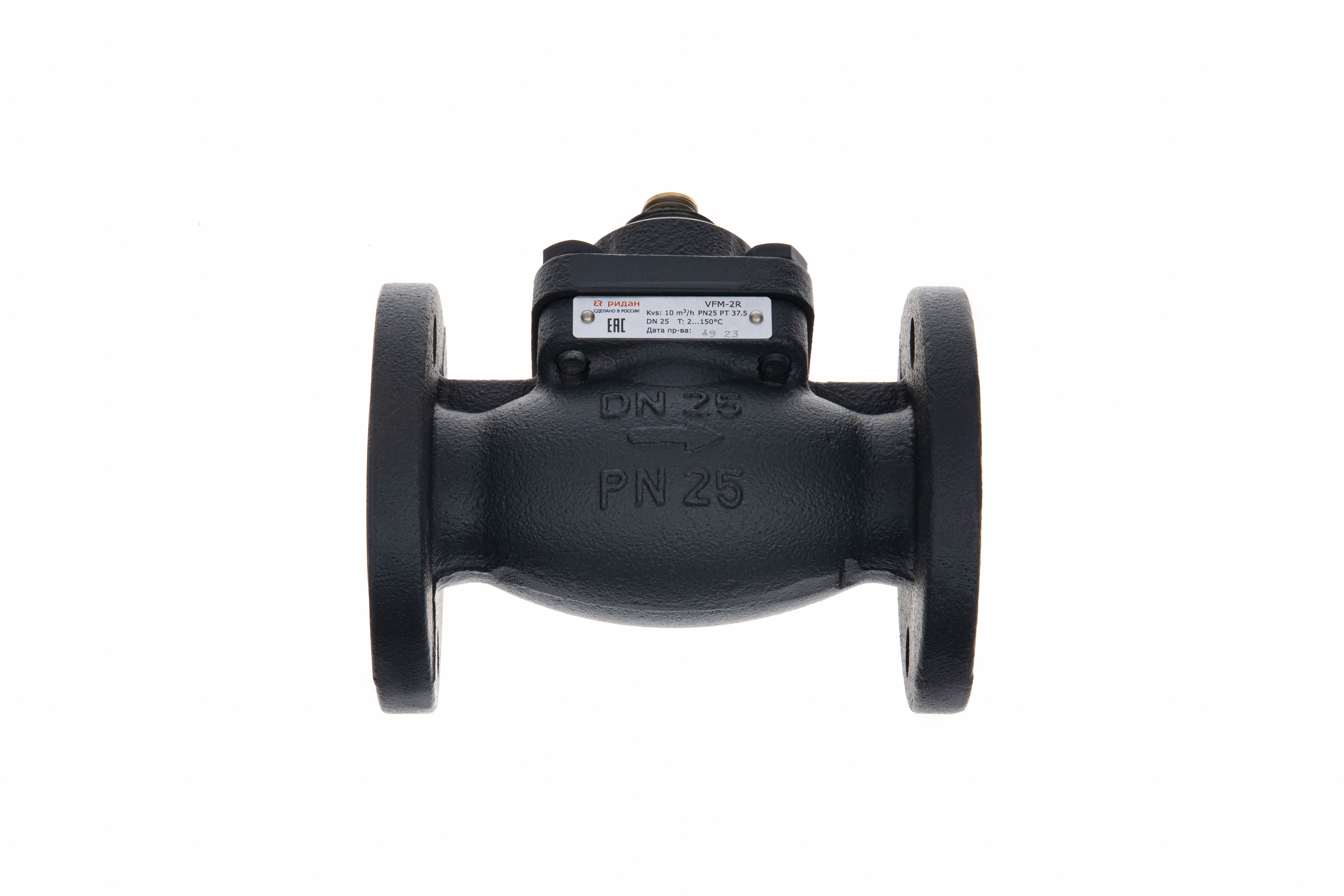 Ридан 065B3060R — Клапан регулирующий VFM-2R PN25, DN40, Kvs 25 м³/ч