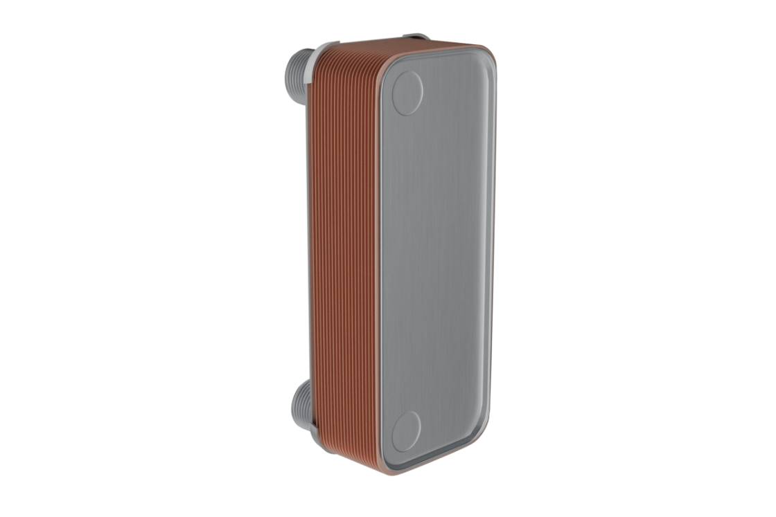 Ридан XB-30R 004H7564R — Паяный пластинчатый теплообменник, DN32, количество пластин 70