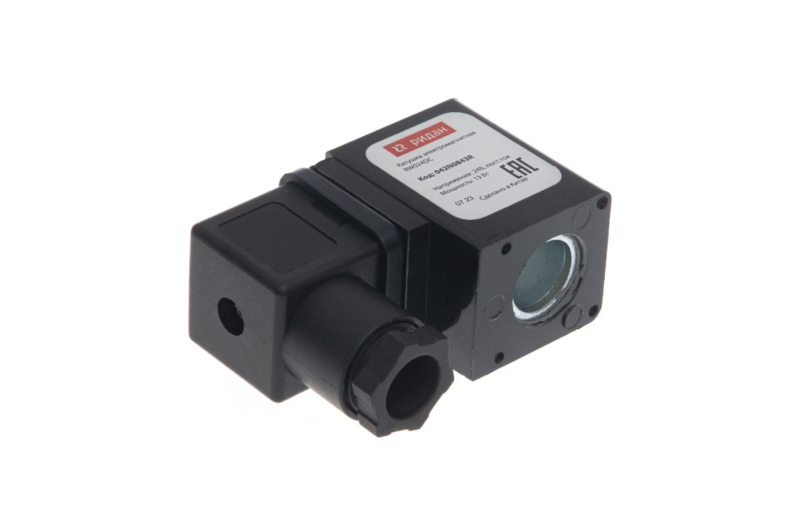 Ридан 042N0743R — Катушка электромагнитная RW7024DC, 24 пост.ток, 38 Вт, для EV252WR Ду 32-50 мм