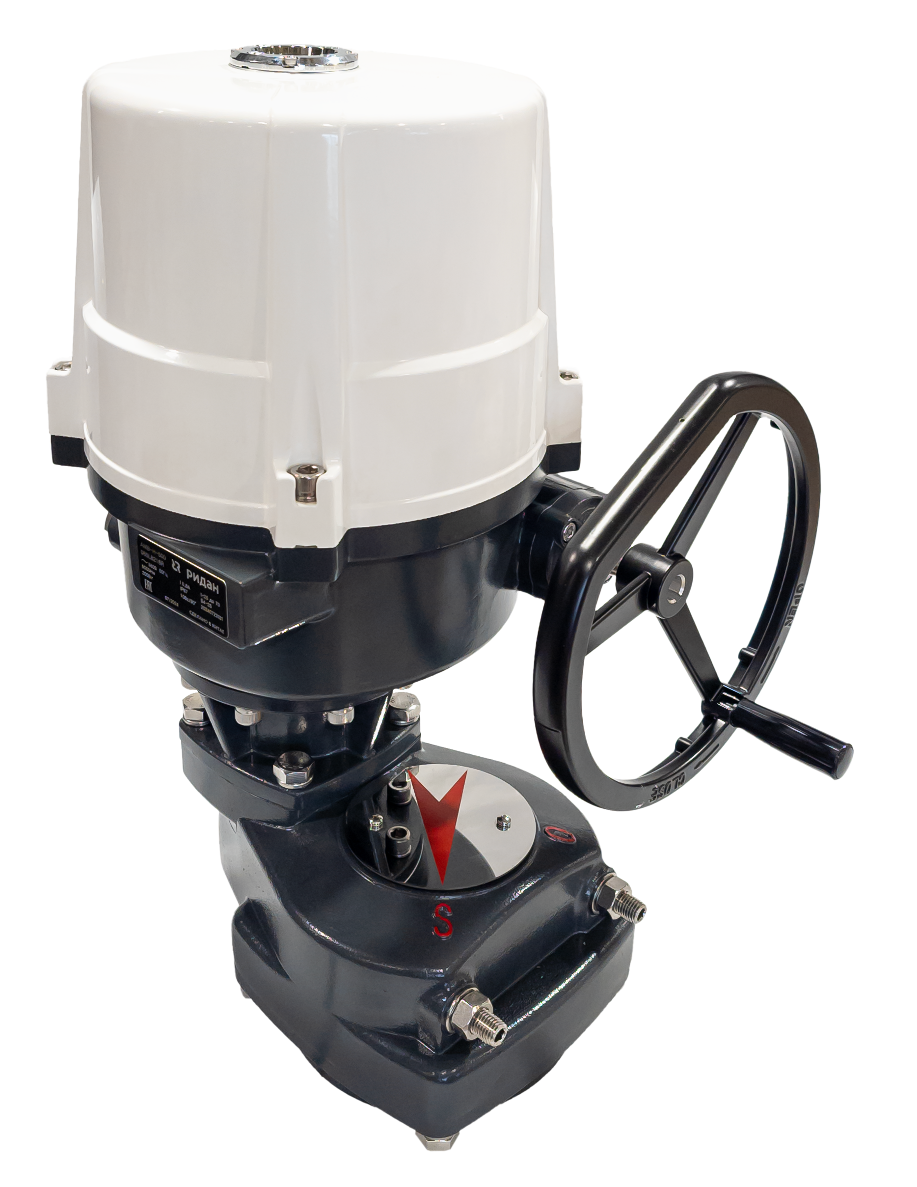 Ридан 065L8186R — Электропривод AMB-H-500 220В без блока управления; IP67; для шаровых кранов RJIP DN350 стандартный проход