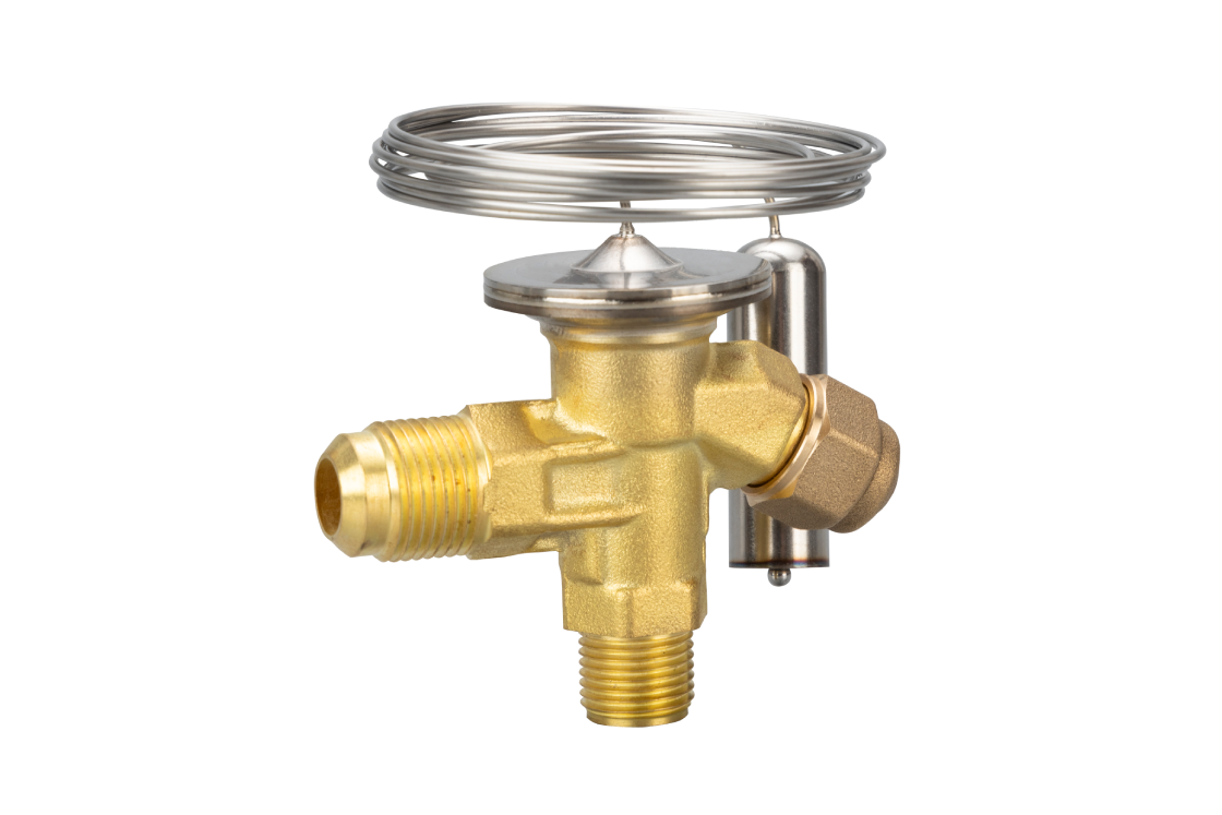 Ридан TE2 068Z4403R — Терморегулирующий клапан, R404A/R507A, под отбортовку, присоединительные патрубки 1/2", температура кипения -40…+10 °C