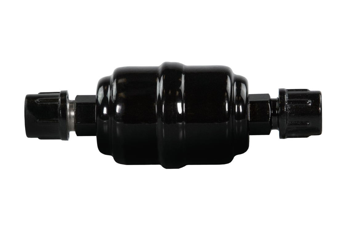 Ридан 023B8010R — Герметичный фильтр-осушитель с шариковой засыпкой DGL 083, присоединительные патрубки 3/8", под отбортовку