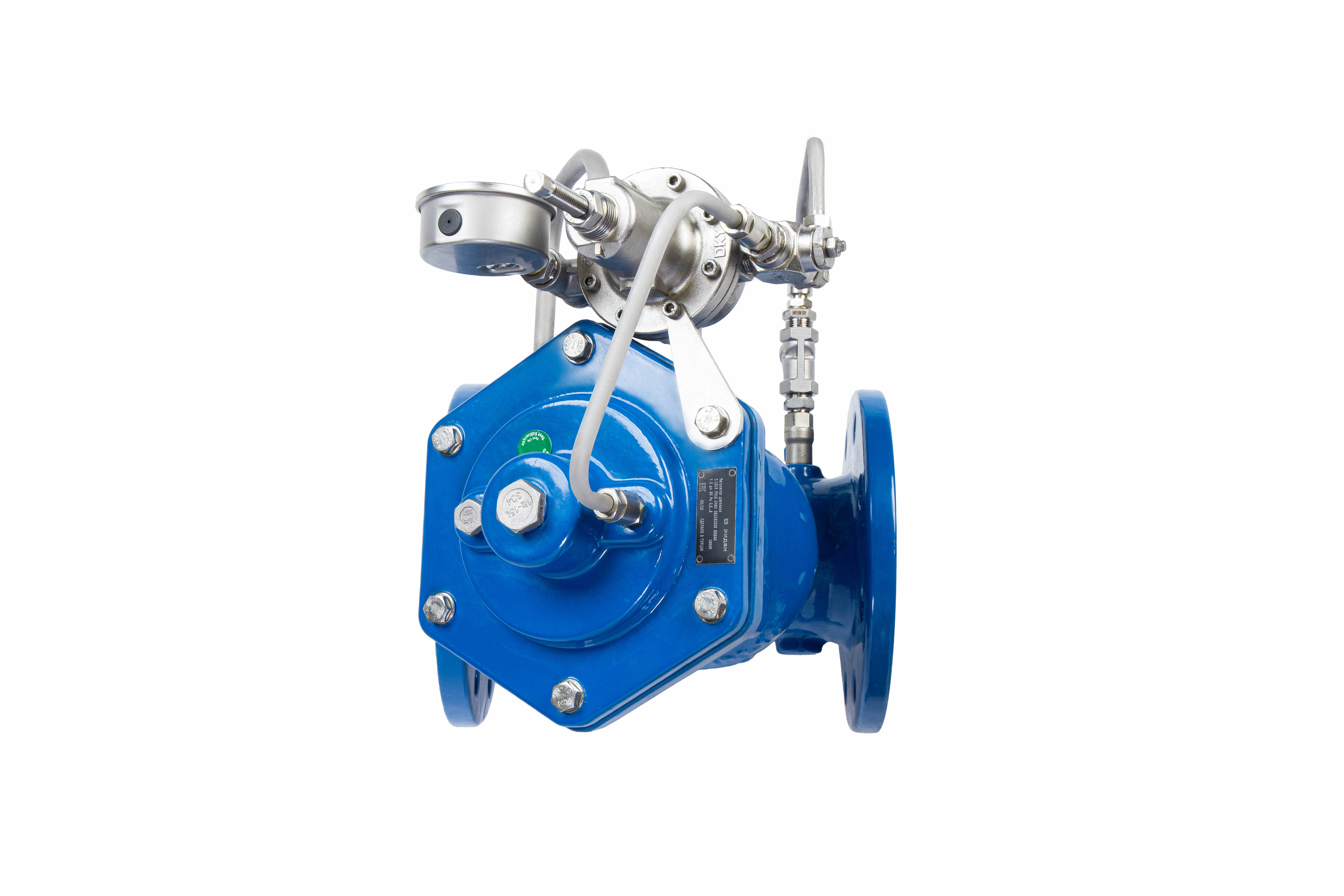 Ридан C301-R 082X6155RL2 — Регулятор давления «до себя» в сборе DN200, PN25 (диапазон настройки: 2...16 бар, L=600 мм)