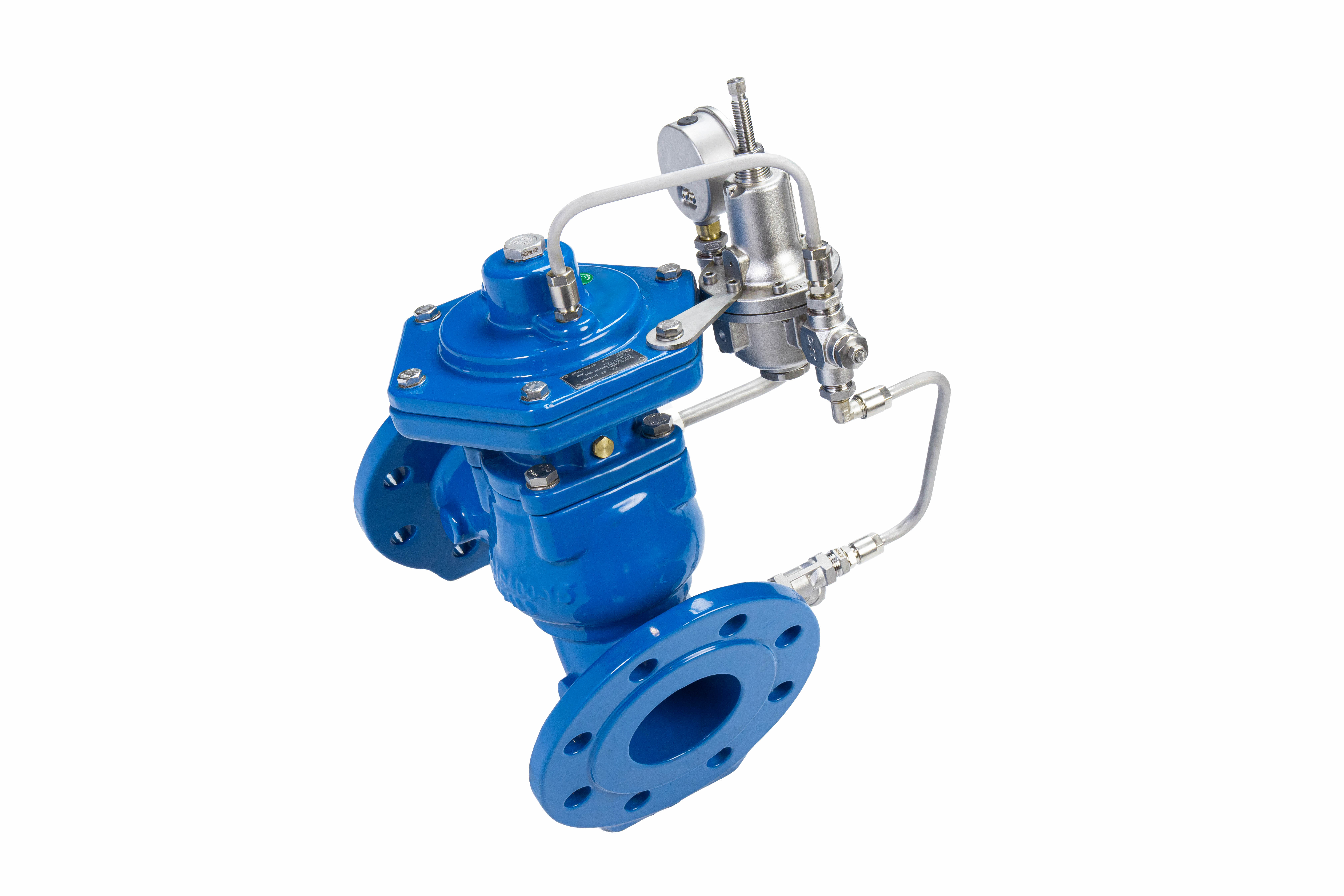 Ридан C101-R 082X6115RL — Регулятор давления «после себя» в сборе DN200, PN25 (диапазон настройки: 0,5...8 бар, L=600 мм)