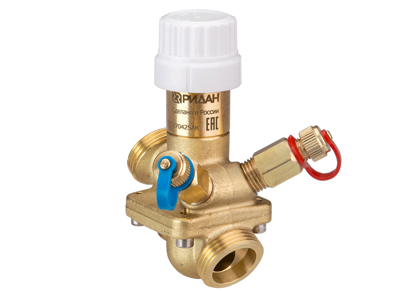 Комбинированный балансировочный клапан AQT-R3 Ридан